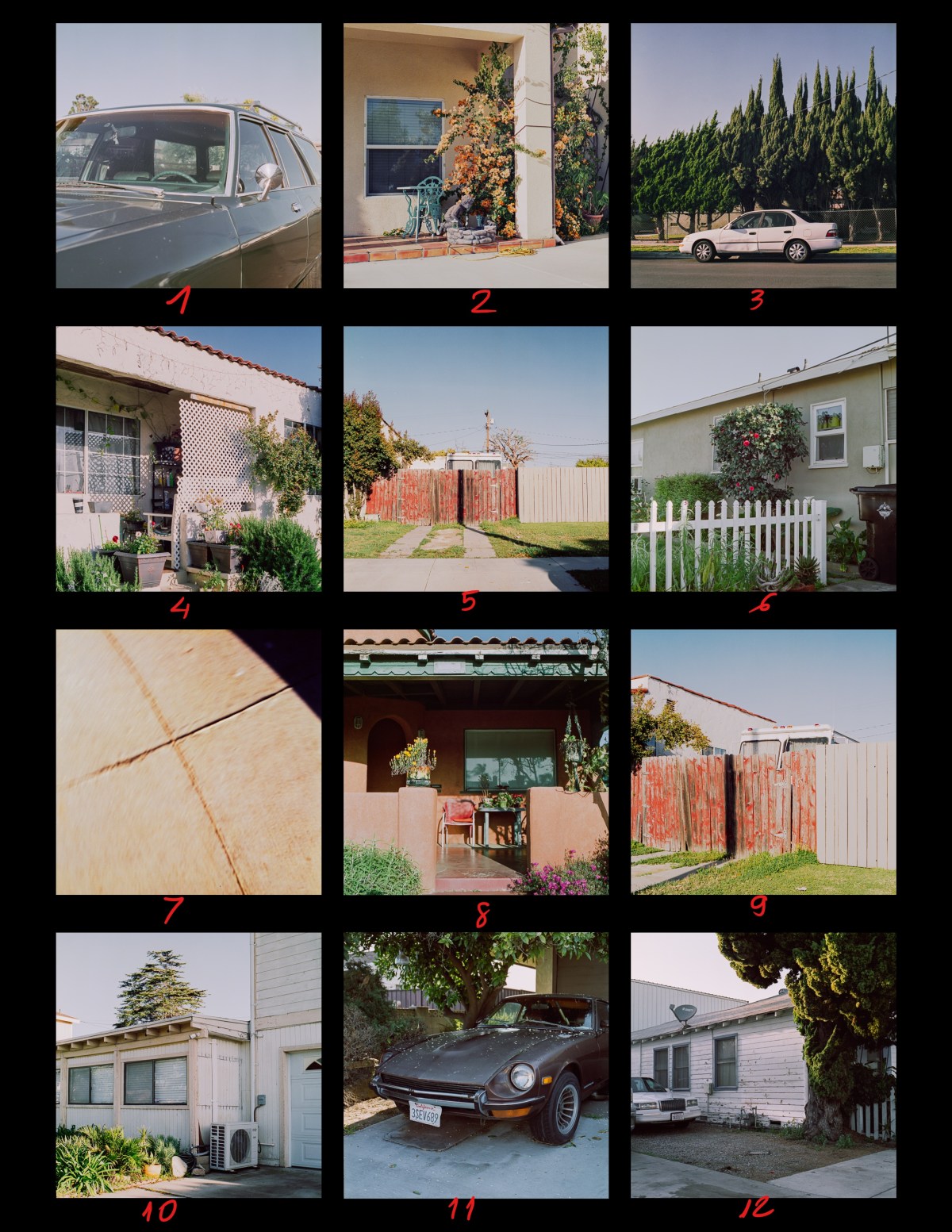 suburbs scenes from the Rolleiflex&nbsp;SL66E